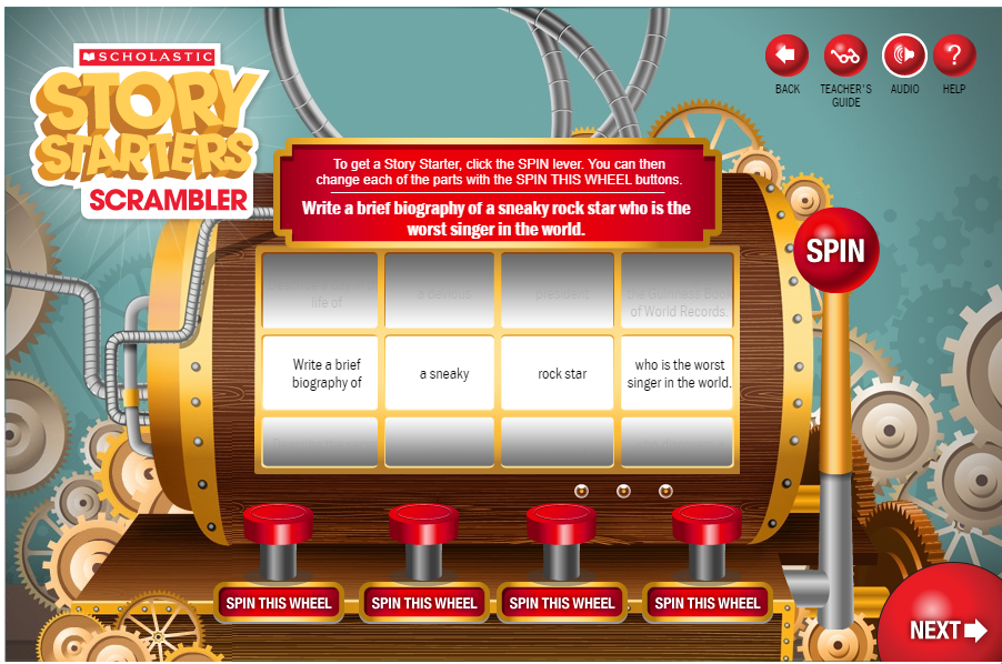 Story on sale starter machine